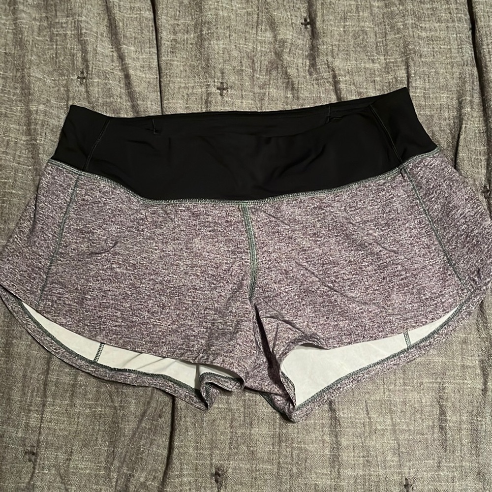 Lululemon speed up shorts 2.5 inseam